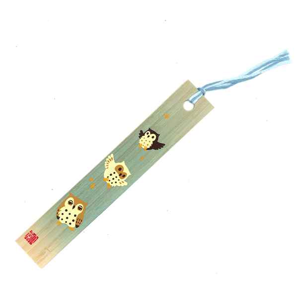 Bamboo Bookmark Fukuro