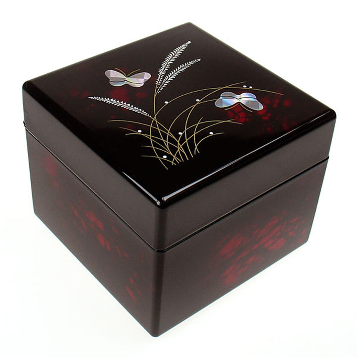 Butterfly Japanese Lacquer Jewellery Box