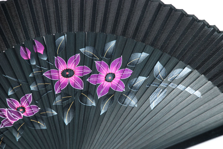 Clematis Folding Fan