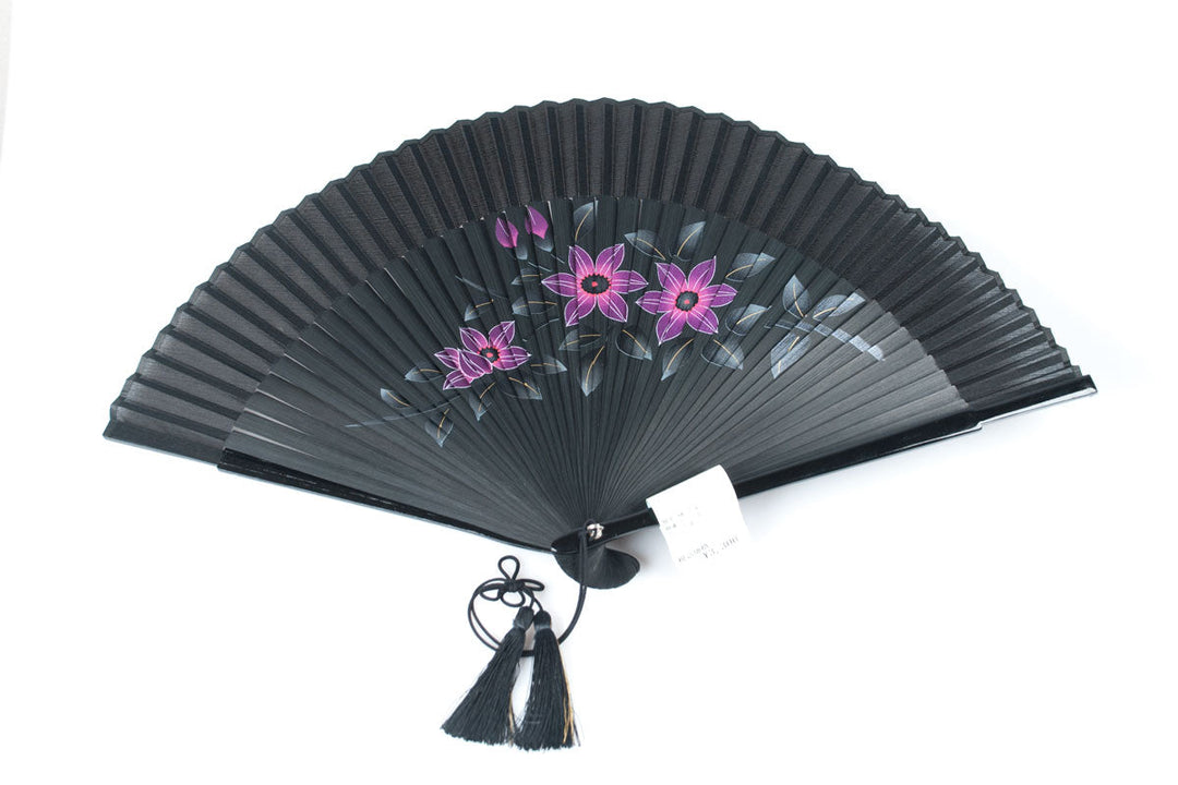 Clematis Folding Fan