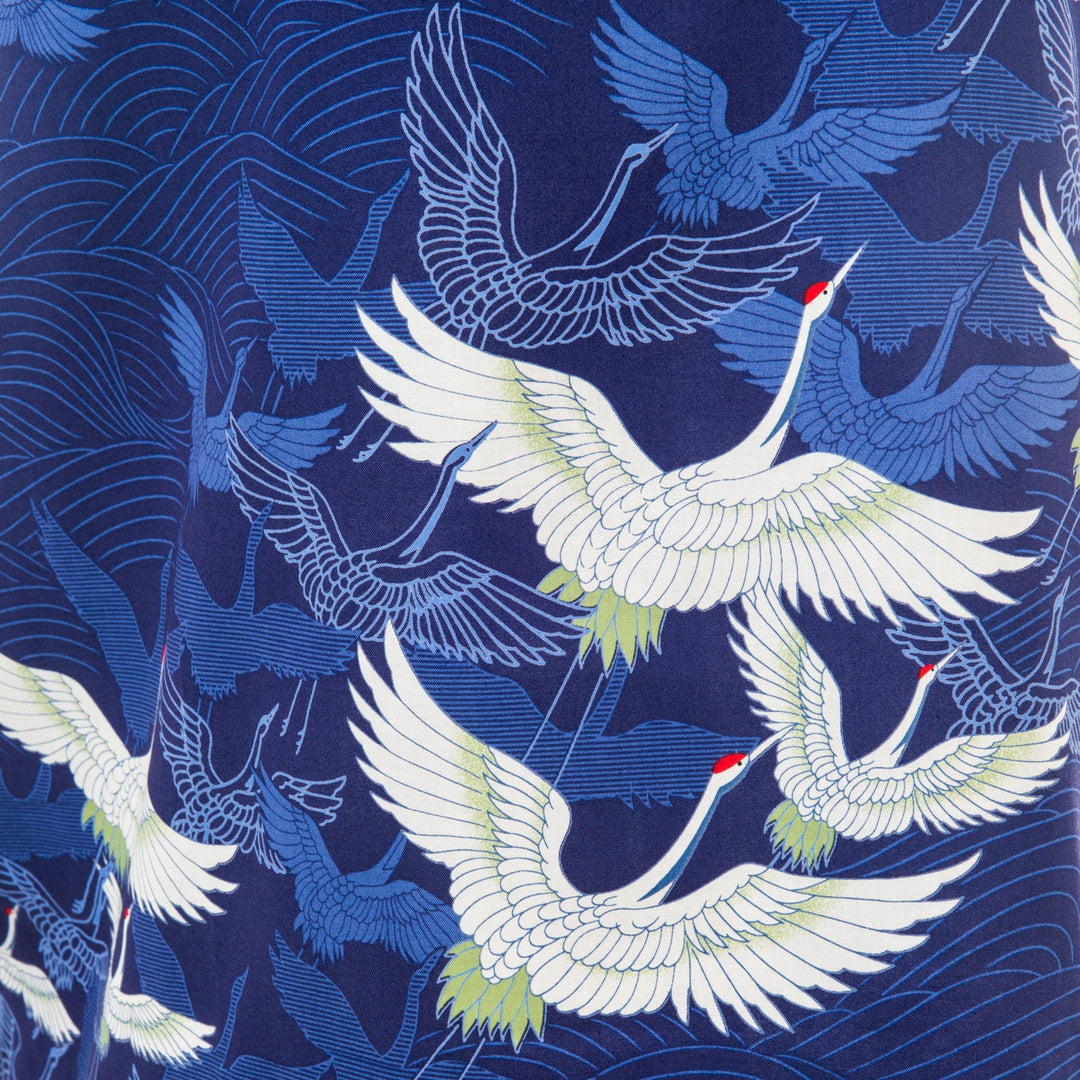 Crane Long Yukata