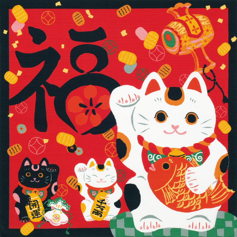 Furoshiki Manekineko