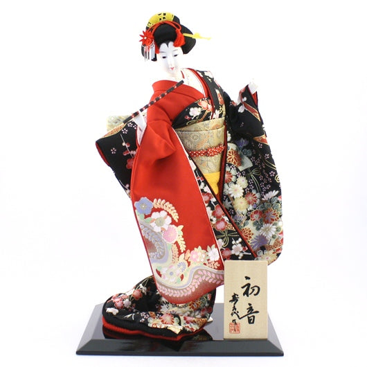 Hatsune -doll in silk kimono