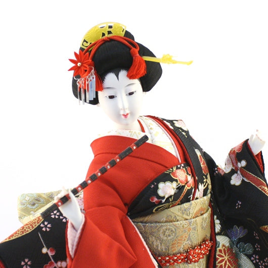 Hatsune -doll in silk kimono