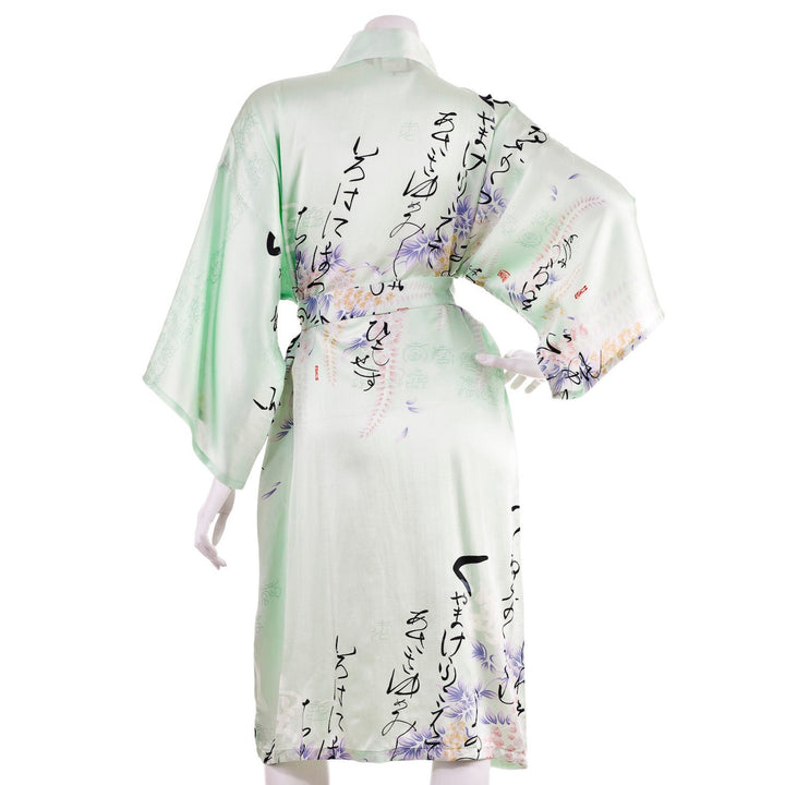 Iroha Short Silk Kimono