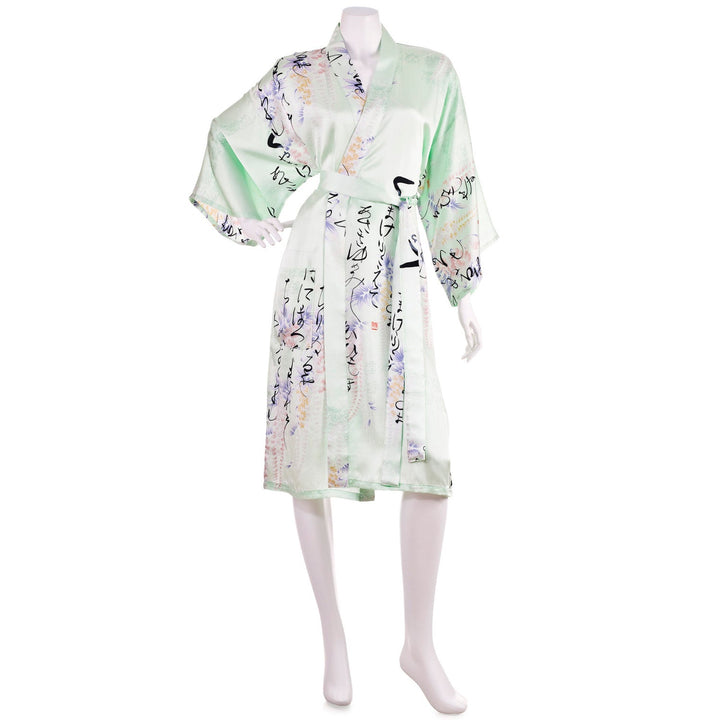 Iroha Short Silk Kimono
