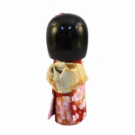 Kyo-Bijin Red Kokeshi