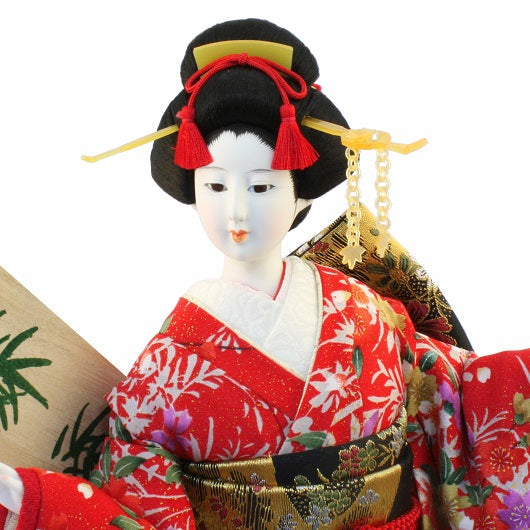 Sakura - doll in silk kimono
