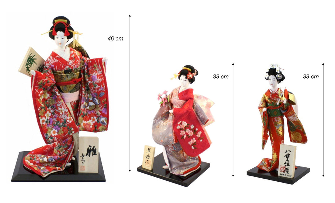 Sakura - doll in silk kimono
