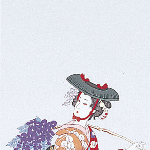 Tenugui Fujimusume