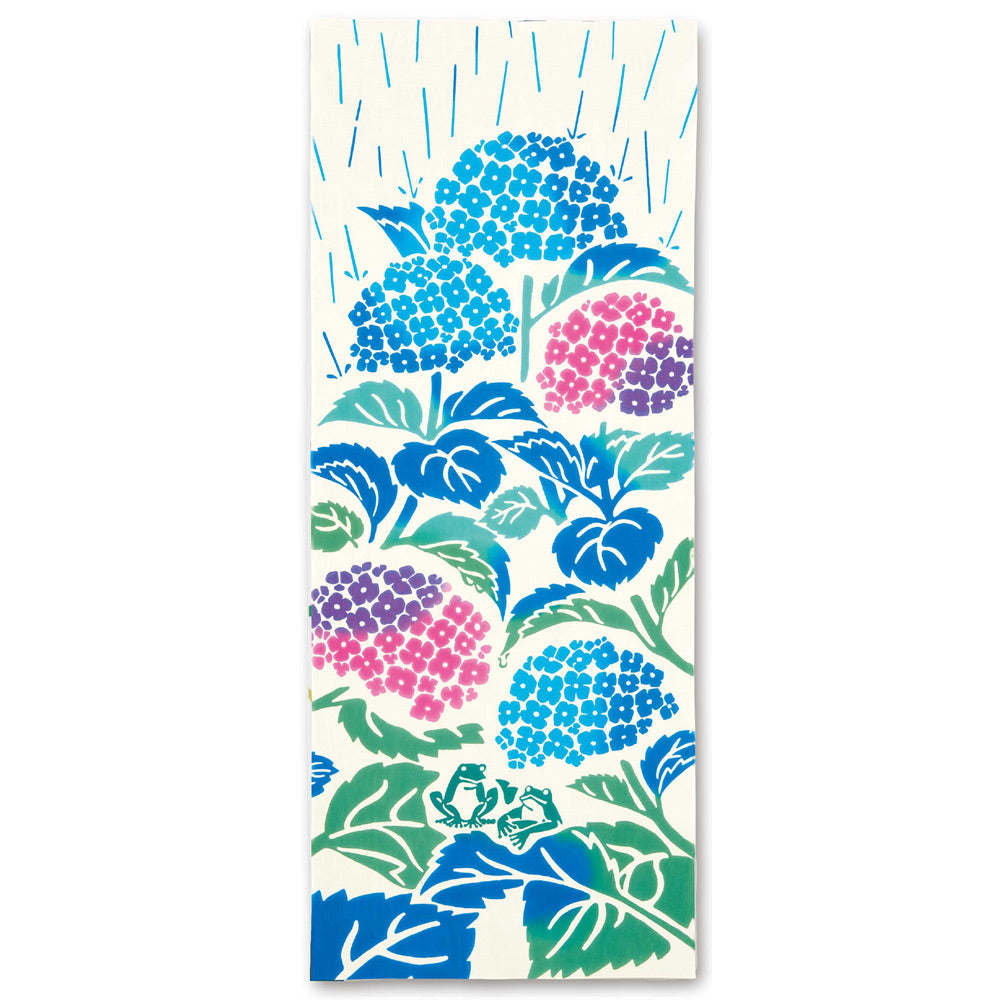 Tenugui  Hydrangea