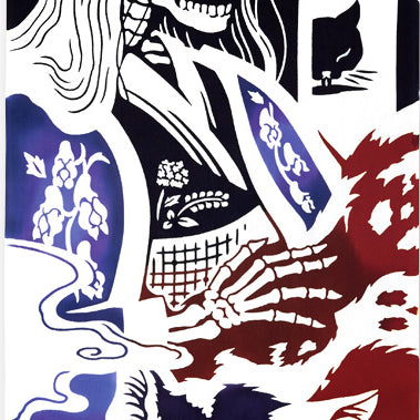 Tenugui Skeleton II