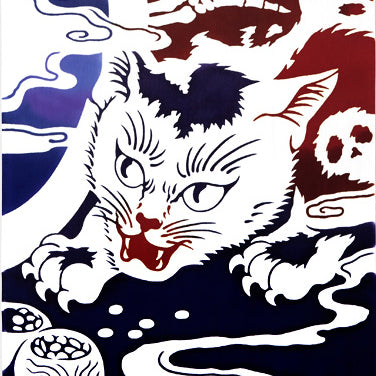 Tenugui Skeleton II