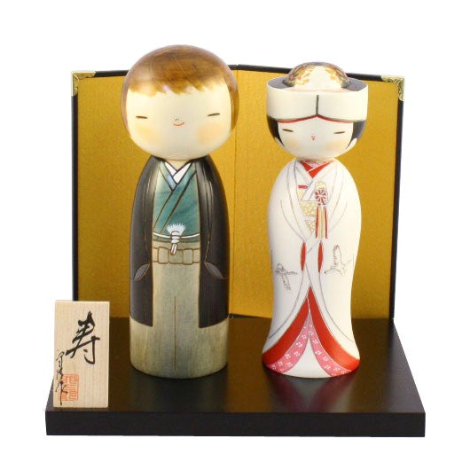 Towani set - wedding Kokeshi