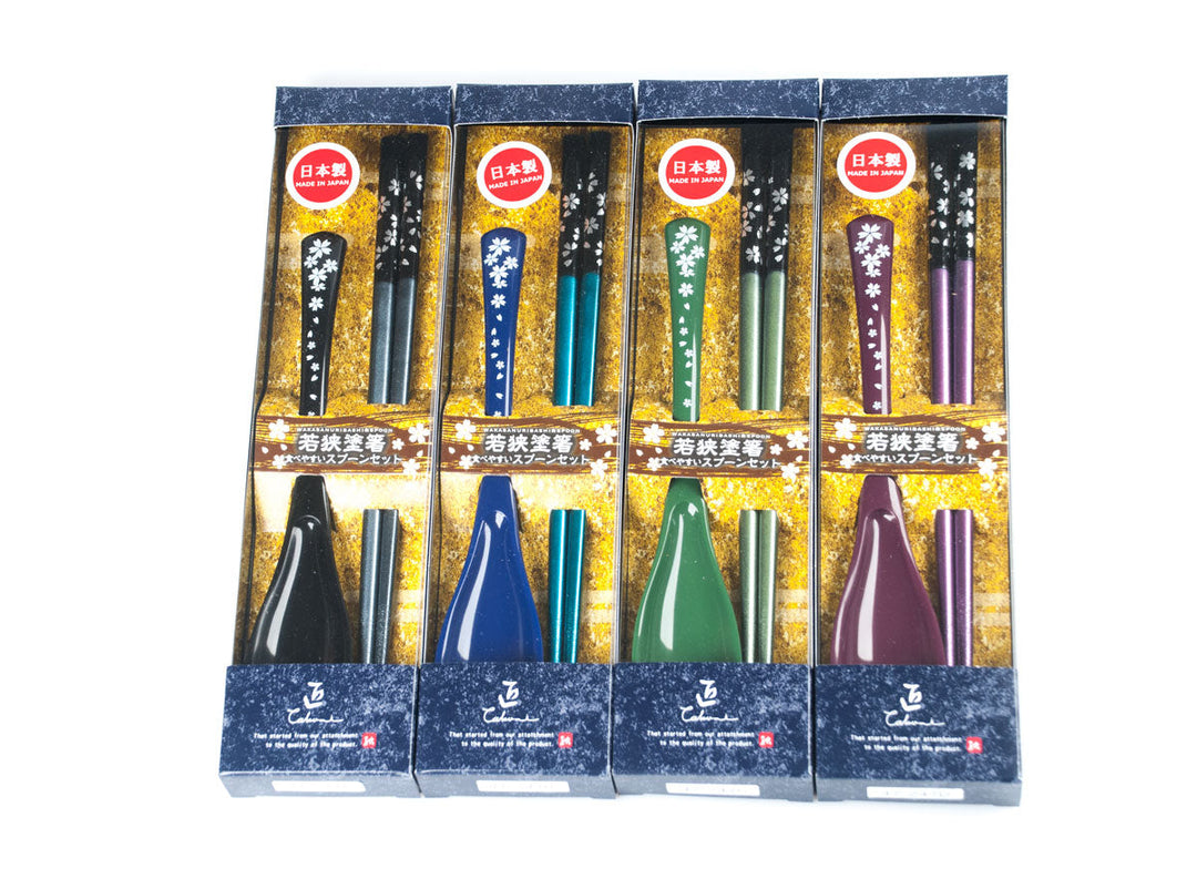 Wakasanuri Green Chopstick Set
